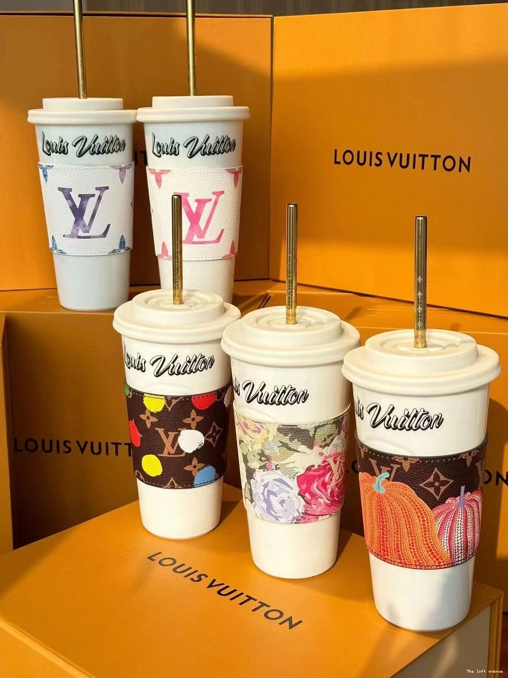 STRAW LOUIS CUSTOM AND CUP 0808